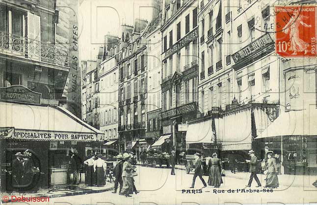 Angle rue de Rivoli - rue de l'Arbre sec